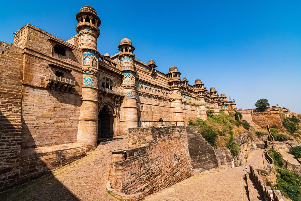 Walls Of Gwalior Fort