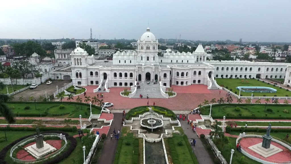 ujjayanta palace Drone
