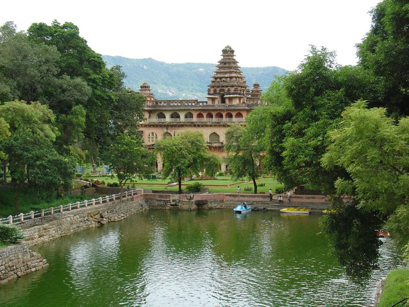 Chandragiri Fort lake