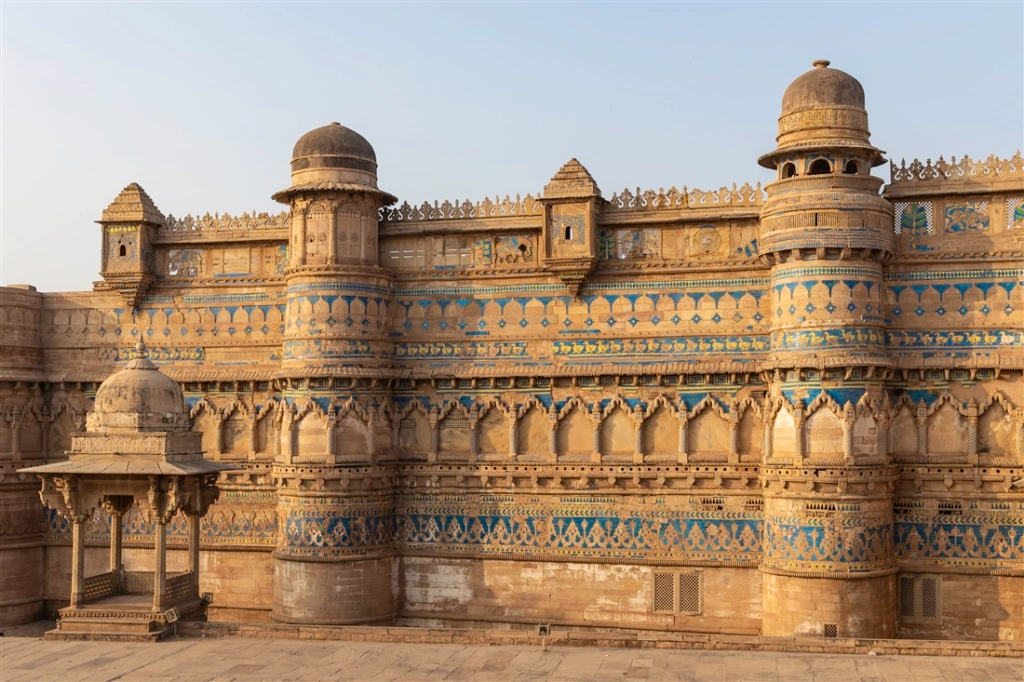 Gwalior Fort Side View