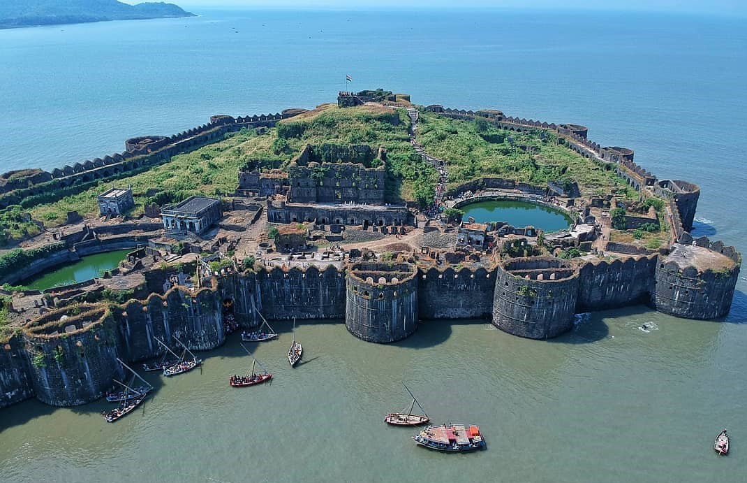 Janjira Fort Drone View